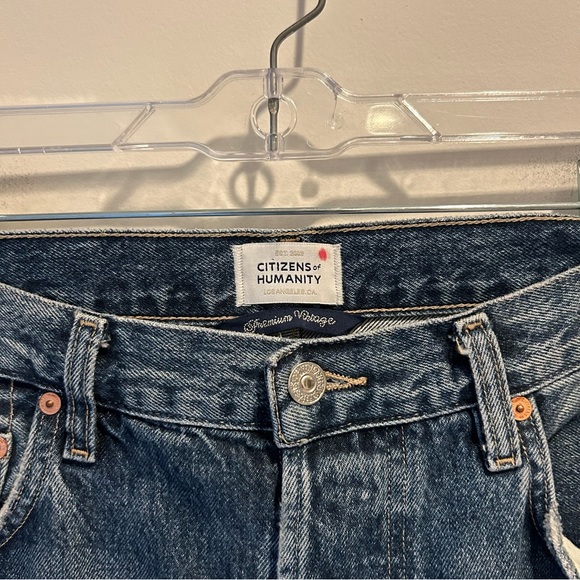 Citizens of Humanity Dahlia Bow Leg Baby Roll Jeans Size 30 - Picture 4 of 14